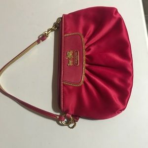 Coach wristlet used